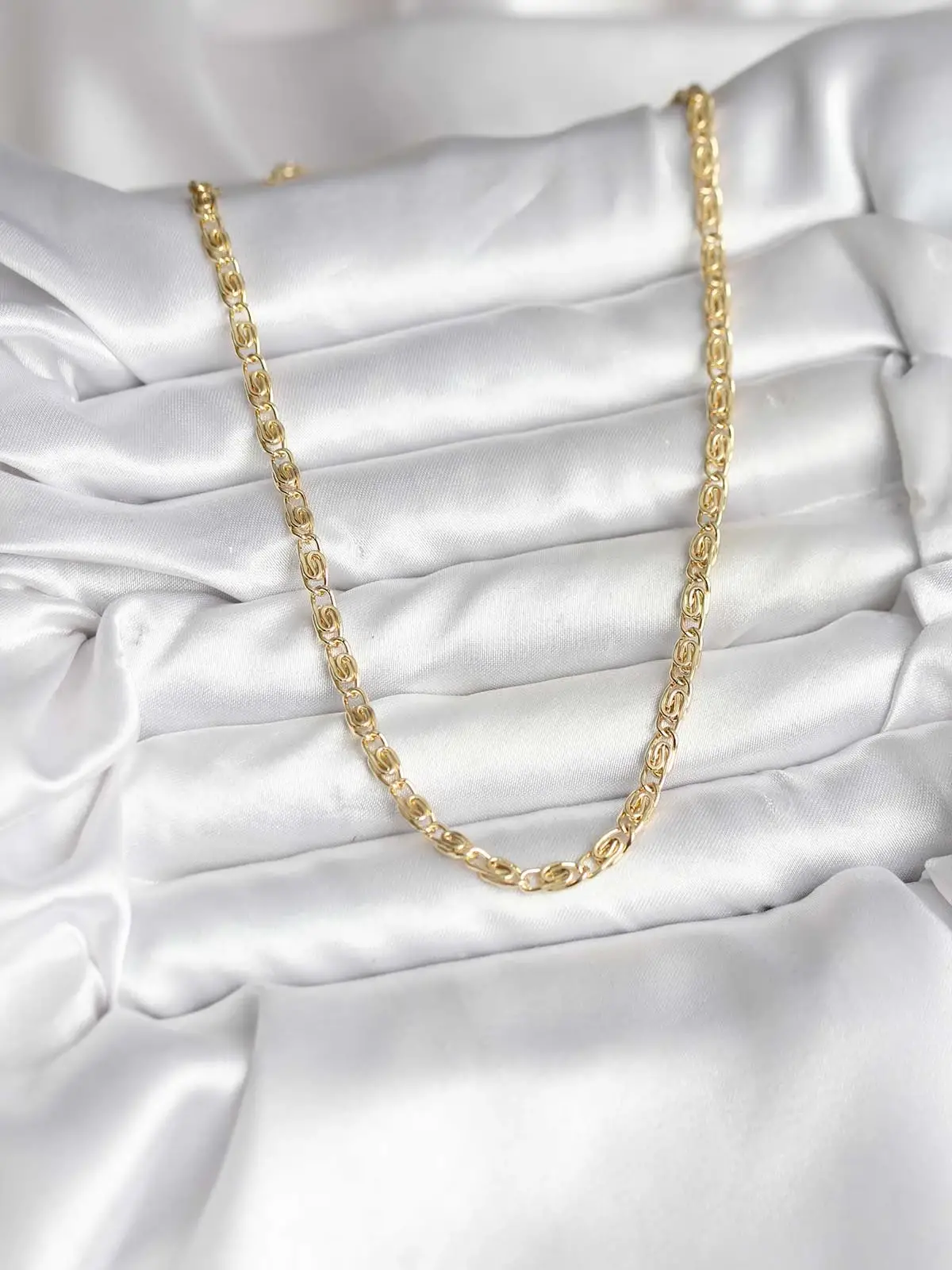 14K Gold Renk Kaplama Zincir Model CM Kadın Kolye