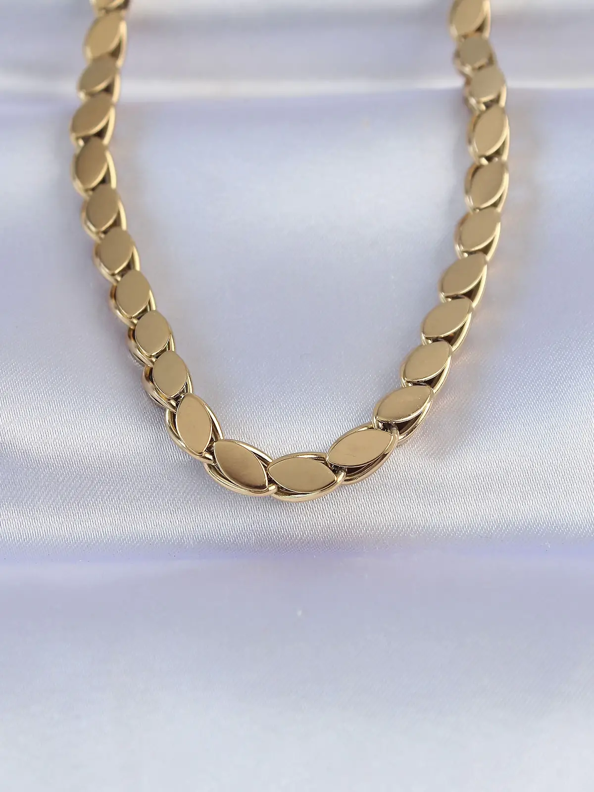 316L Çelik Gold Renk Arpa Model Kolye