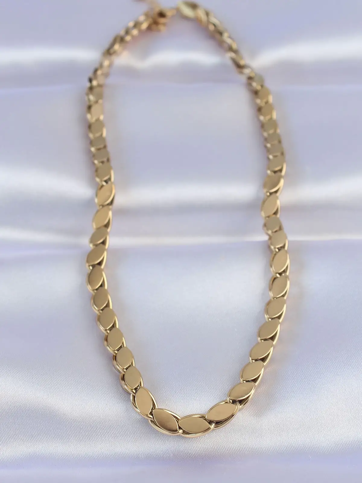 316L Çelik Gold Renk Arpa Model Kolye