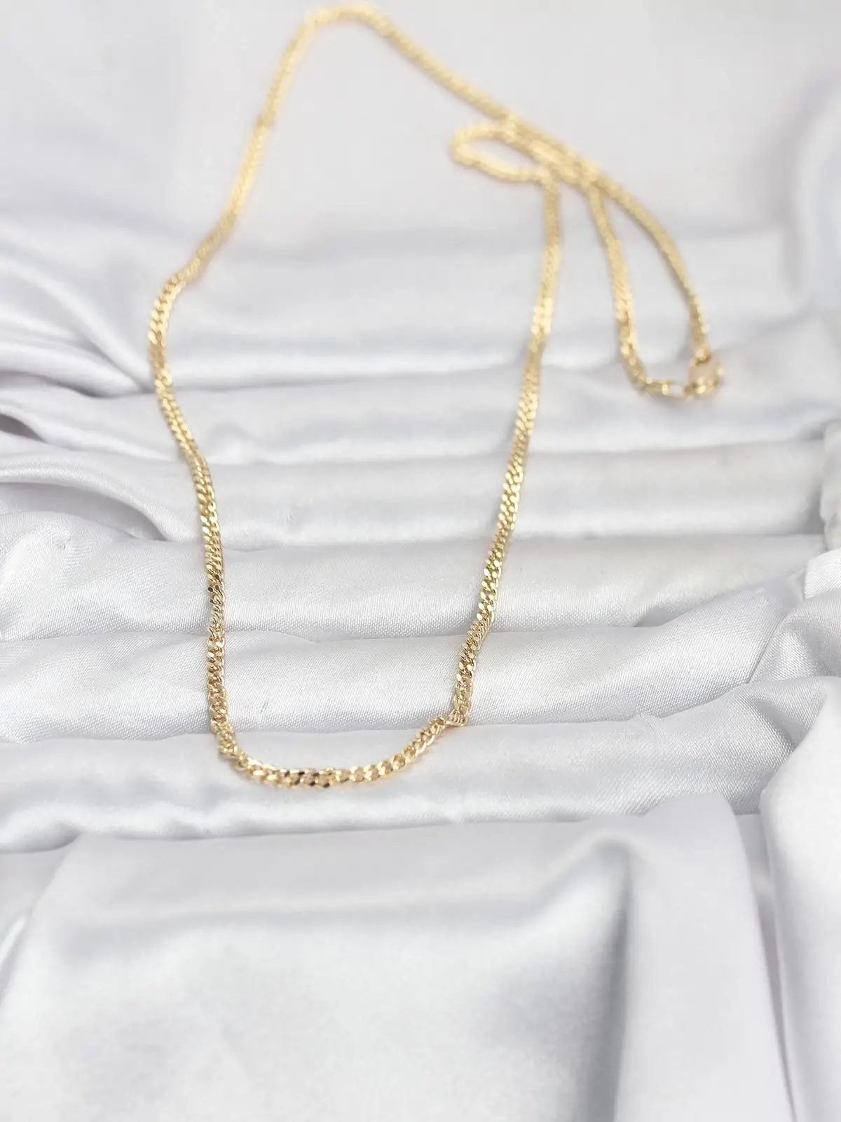 CM 14K Gold Renk 60 cm Zincir Kadın Kolye