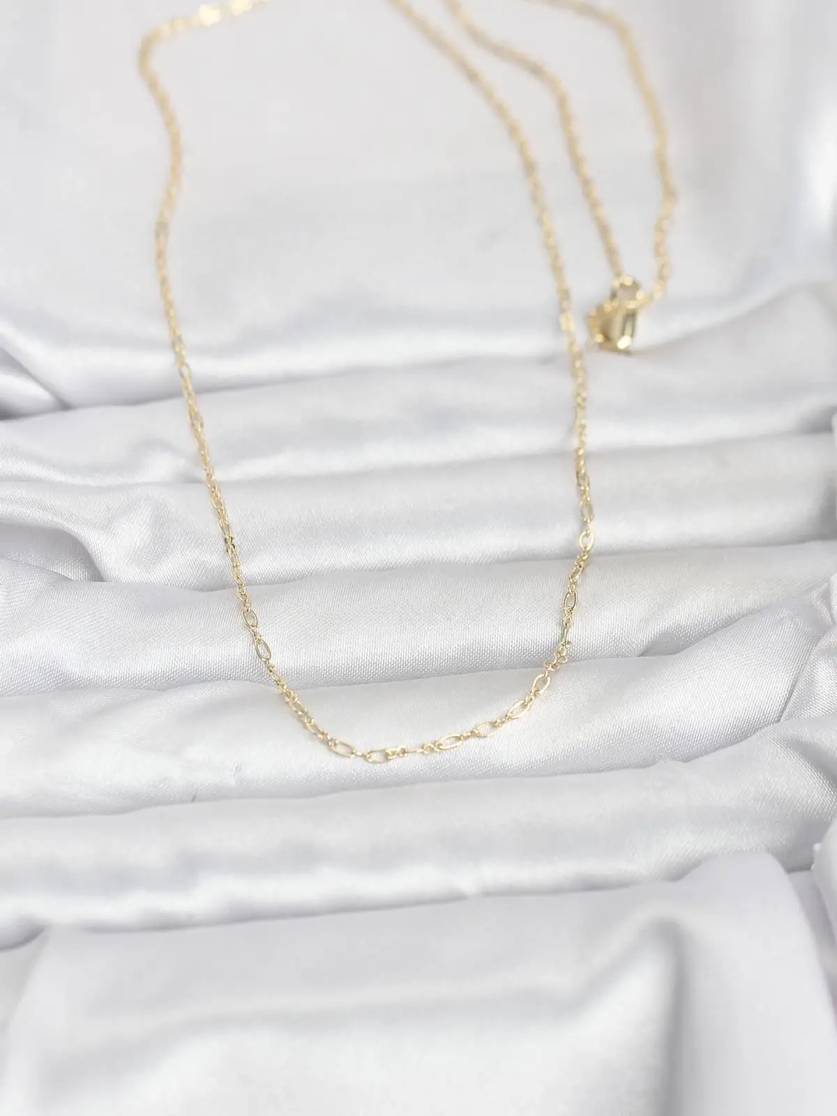CM 14K Gold Renk 60 cm Zincirli Kadın Kolye