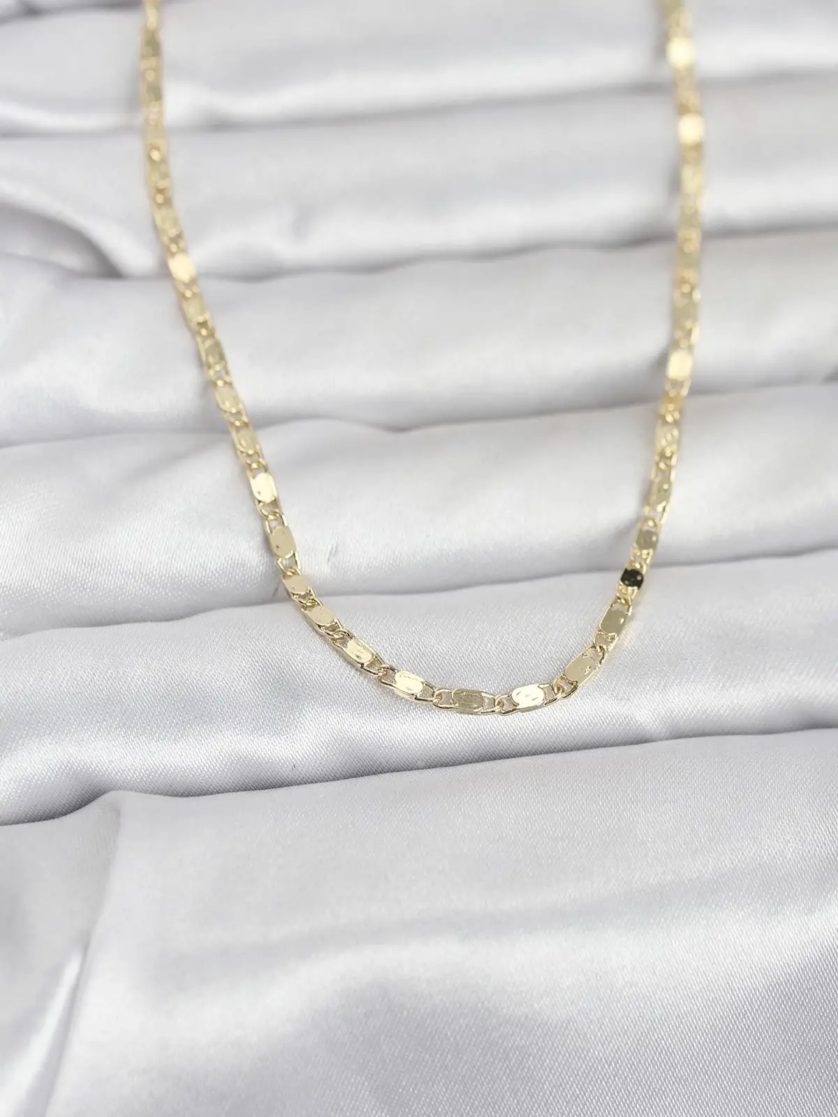 CM 14K Gold Renk Ezme Zincir 60 cm Kadın Kolye