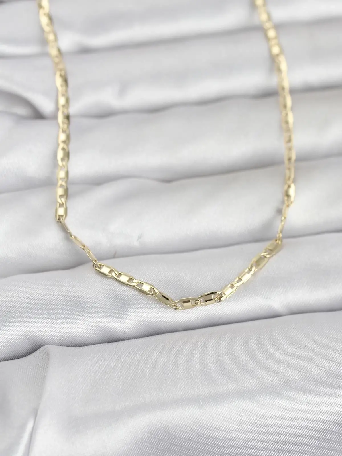 CM 14K Gold Renk Gemici Zincir Model 60 cm Kadın Kolye