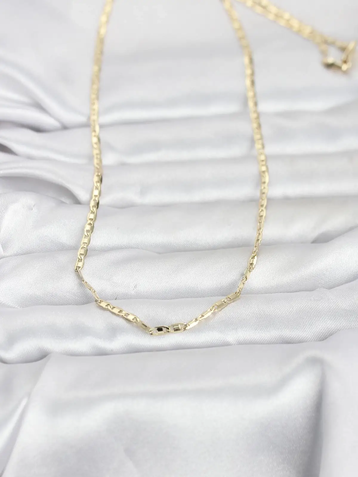 CM 14K Gold Renk Gemici Zincir Model 60 cm Kadın Kolye