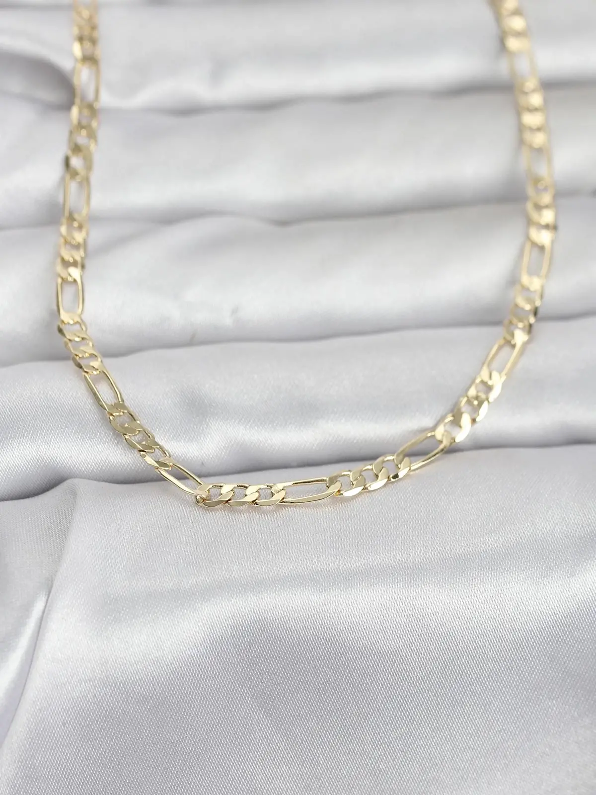 CM 14K Gold Renk Kuşgözü Zincir Model 60 cm Kadın Kolye