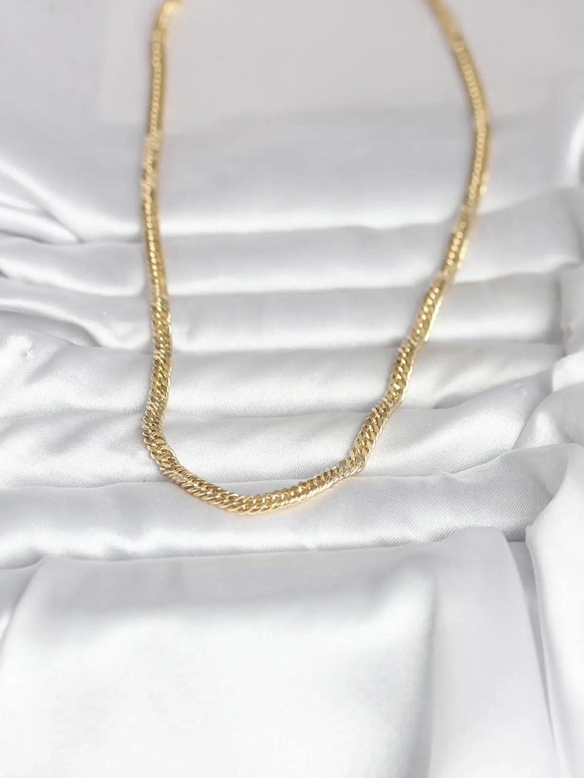 CM 14K Gold Renk Zincir Model 45 cm Kadın Kolye