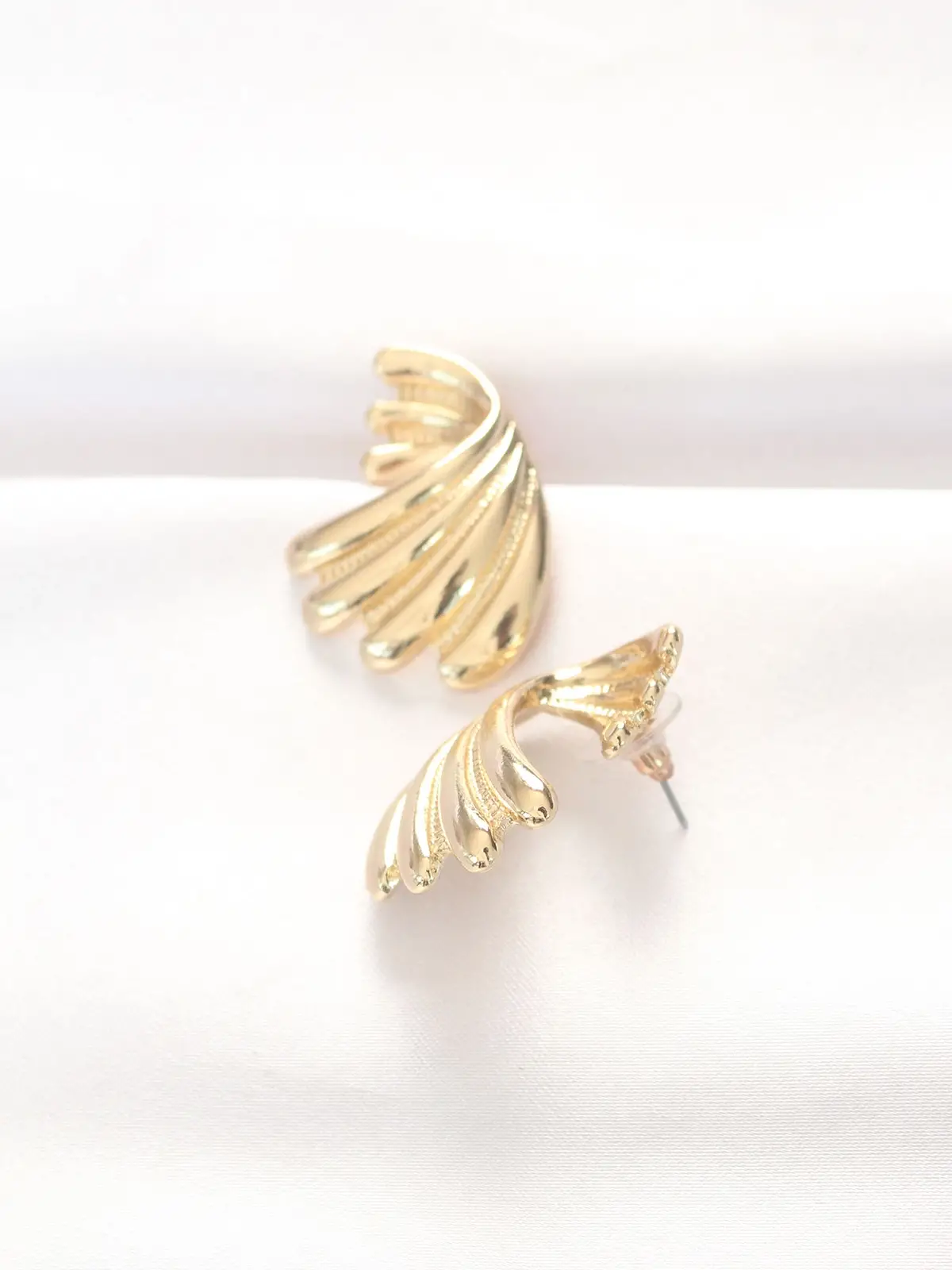 Pirinç Gold Renk Küpe