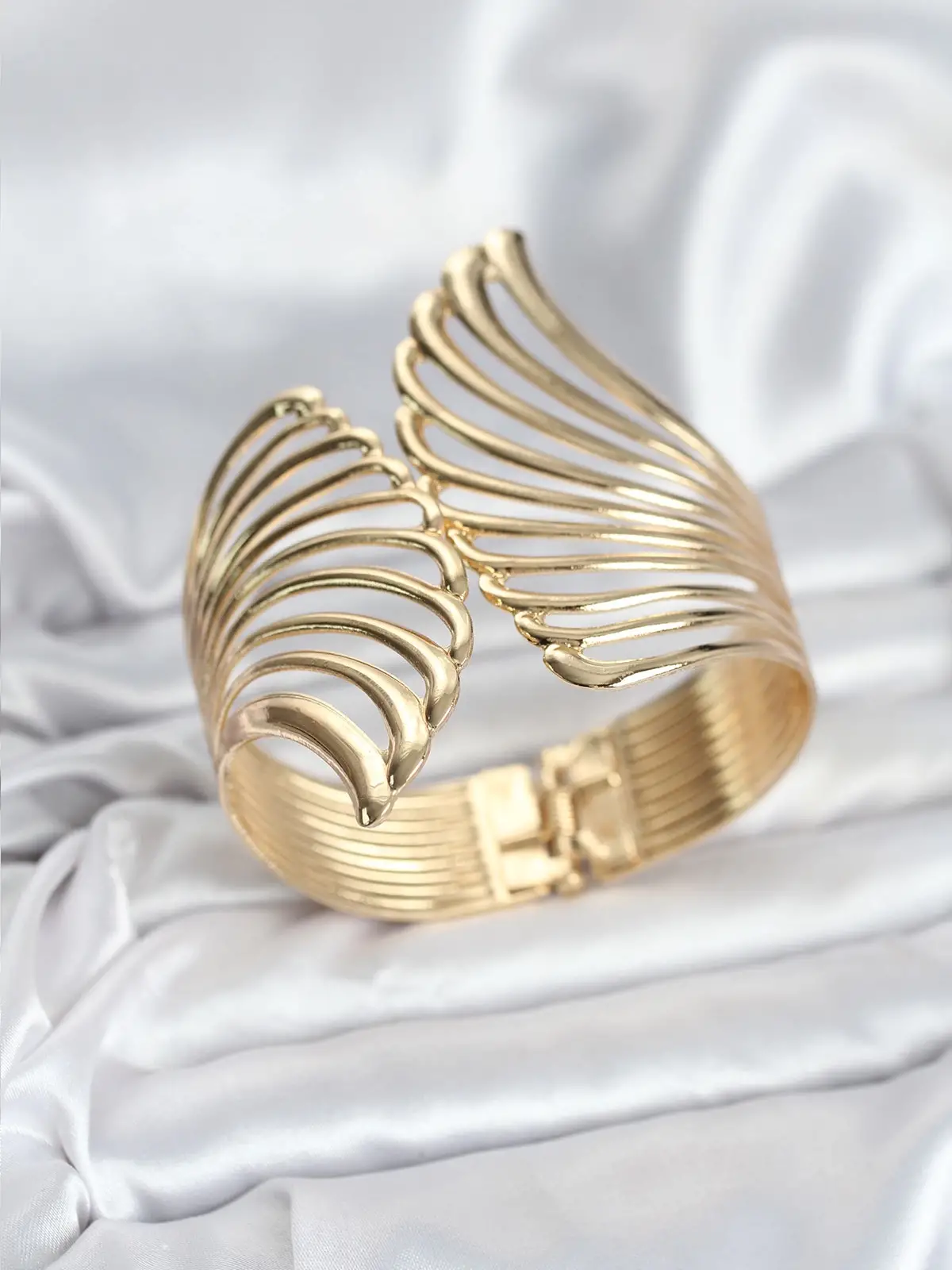 Pirinç Gold Renk Vintage Kadın Bileklik