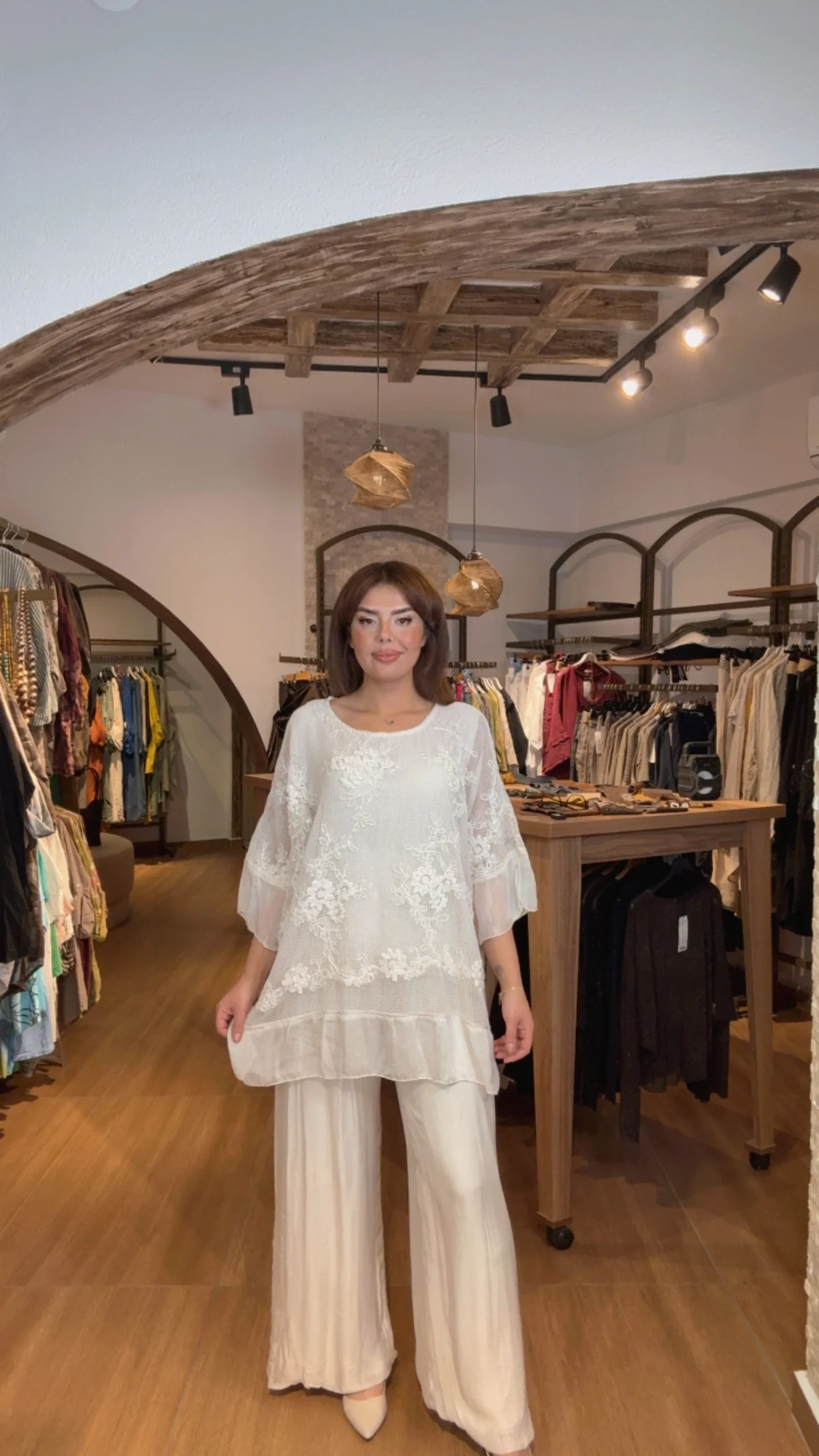 407B LSD İTALYAN İPEK PANTOLON