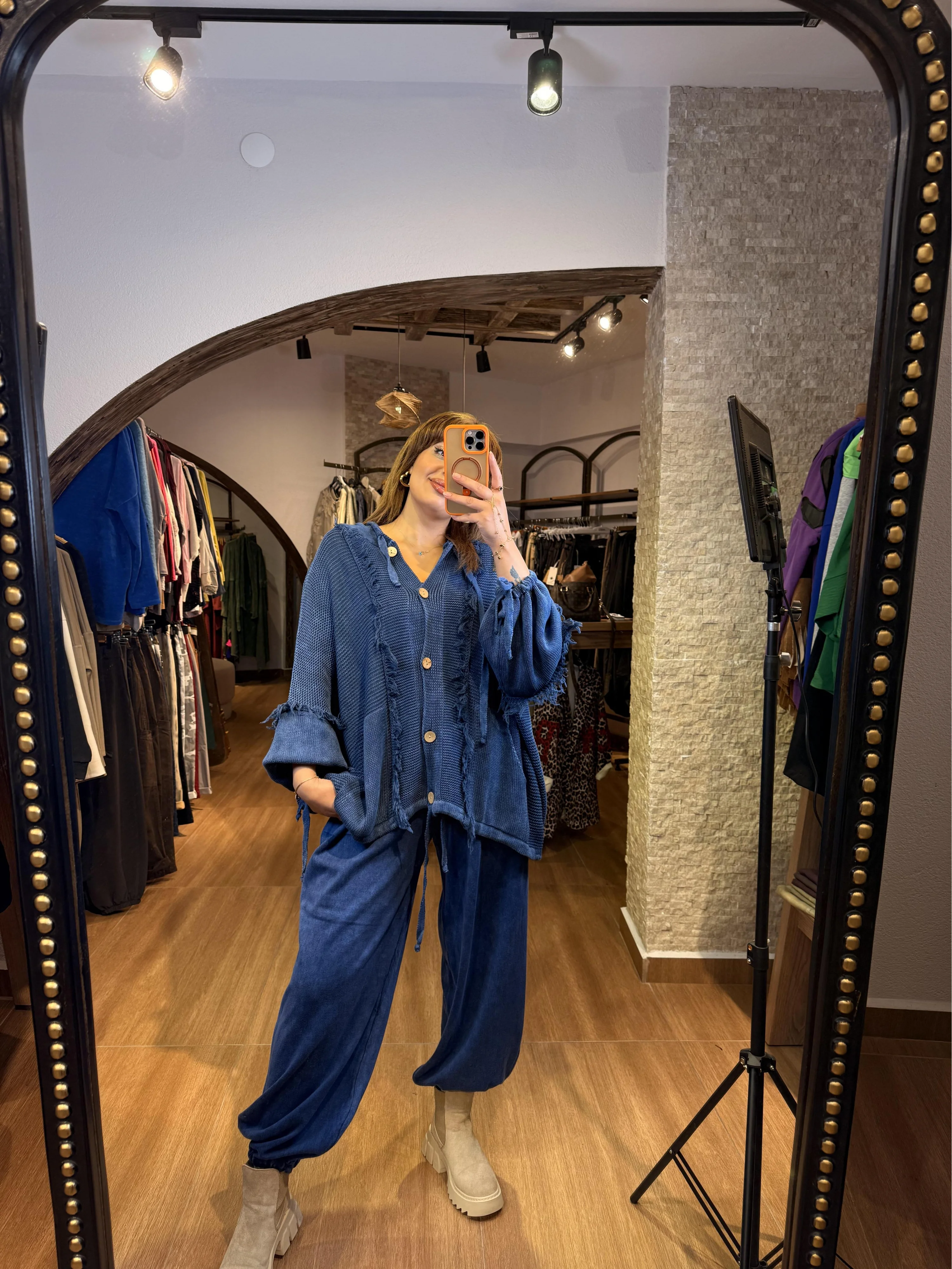 SCH PAÇASI LASTİKLİ PANTOLON 2566