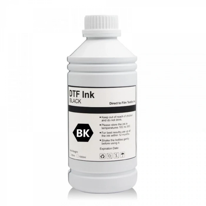 DTF Siyah Tekstil Baskı Mürekkep 100 ml