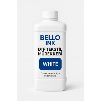 DTF White (Beyaz) Tekstil Baskı Mürekkep 1000 ml