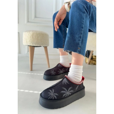 Mucy Siyah Süet Bot