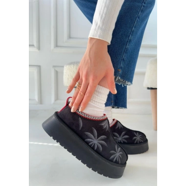 Mucy Siyah Süet Bot