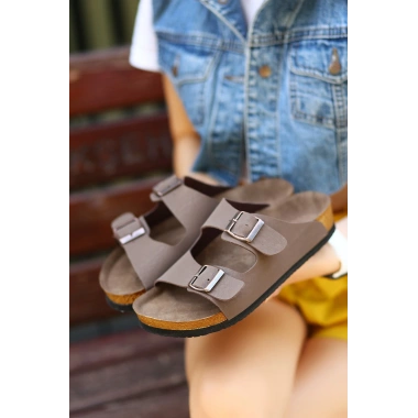 Rıno Kahverengi  Nubuk Terlik