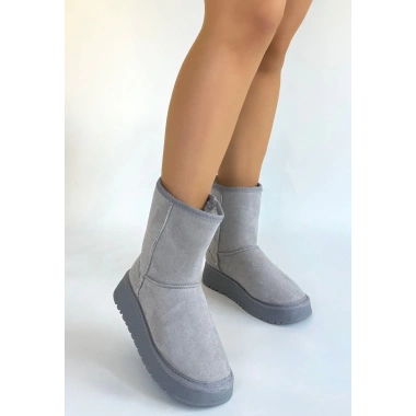 Sophia Gri Süet Bot