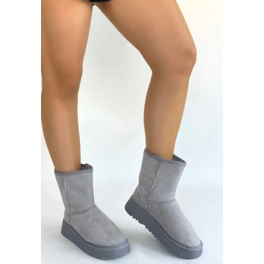 Sophia Gri Süet Bot