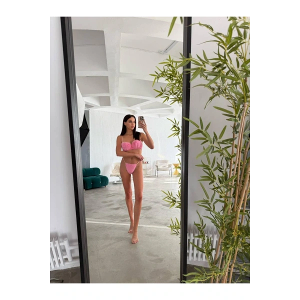 Peluş İç Çamaşır Takımı