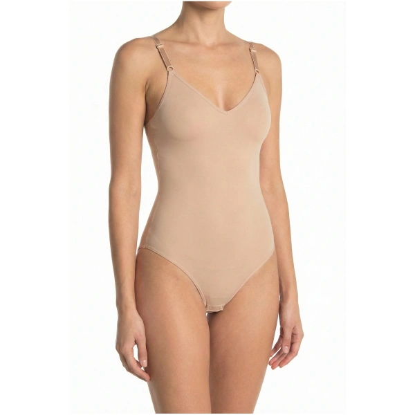 Çıtçıtlı Slip Body Korse – Dikişsiz, Ultra Rahat ve Masaj Etkili Toparlayıcı (2 Beden Toparlayan)