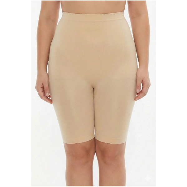 Büyük Beden Yüksek Bel Uzun Paçalı Korse – Toparlayıcı ve , İz Yapmayan