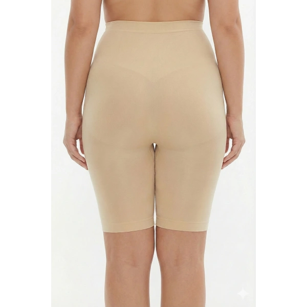 Büyük Beden Yüksek Bel Uzun Paçalı Korse – Toparlayıcı ve , İz Yapmayan