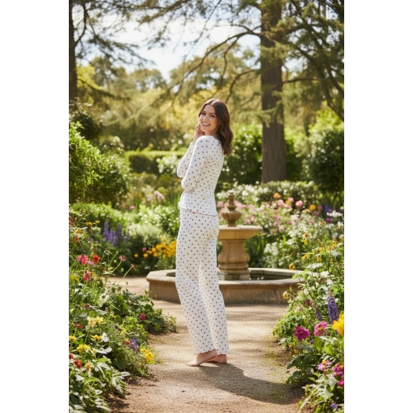 Sohadid Natural Soft Pamuklu Pijama Takımı