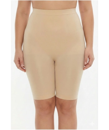 Büyük Beden Yüksek Bel Uzun Paçalı Korse – Toparlayıcı ve , İz Yapmayan