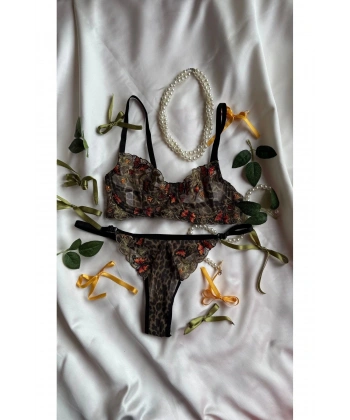 Yılbaşı Hediyesi Aurora Lüks Dantel İç Çamaşırı Serisi