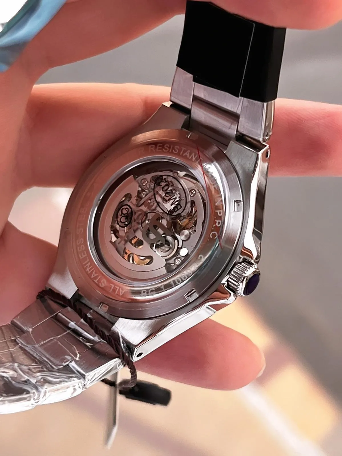 Bigotti Otomatik Ve Kurmalı Çelik Karatma Ve Renk Atma Yapmaz 5 Atm Erkek Kol Saati EBG.10692.4