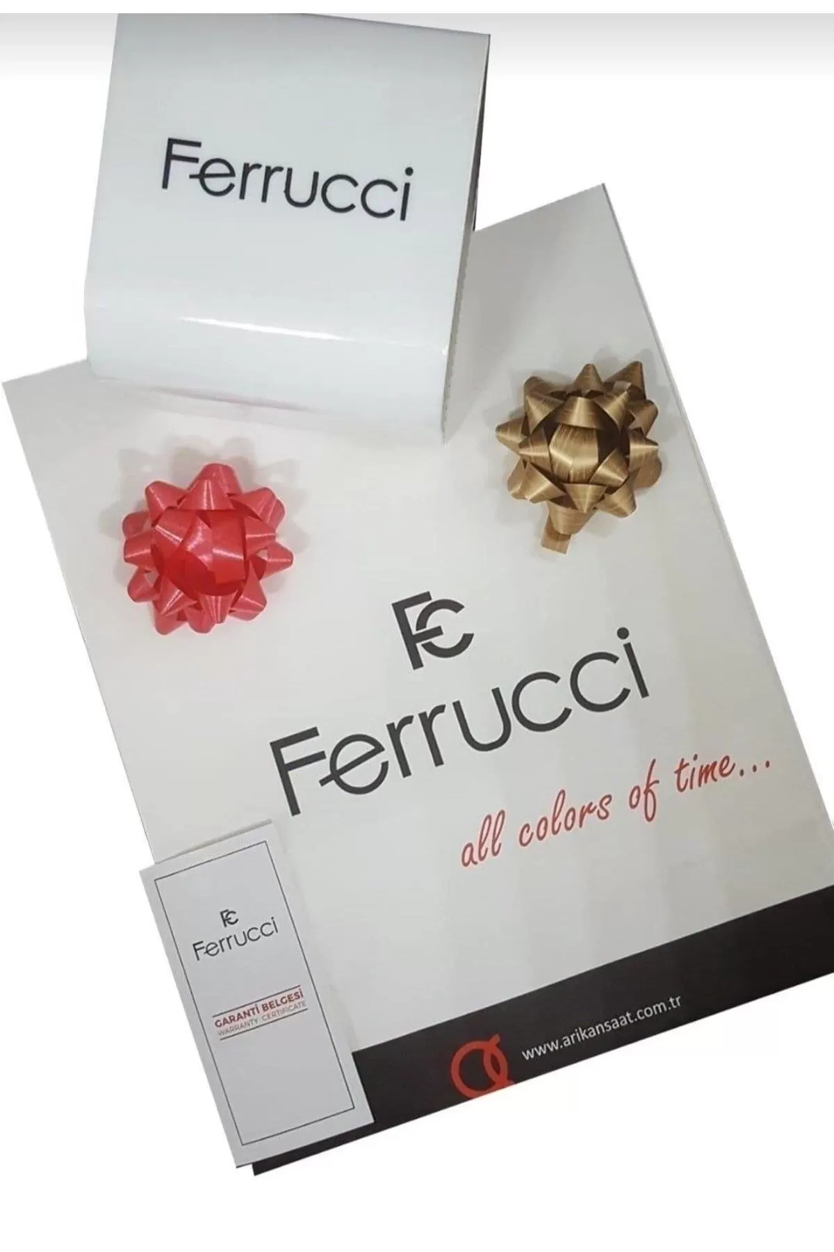 BİLEKTE.F.03 Ferrucci Kadın Kol Saati+Bileklik Özel Seri Çelik Kordon Kararma Renk Atma Yapmaz