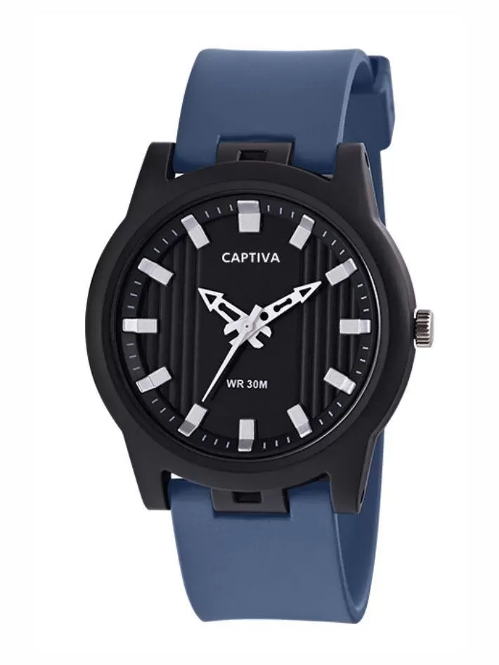 Captiva 30 mt Suya Dayanıklı Analog Silikon Kordonlu Çoçuk Kol Saati CP.YN.25.24
