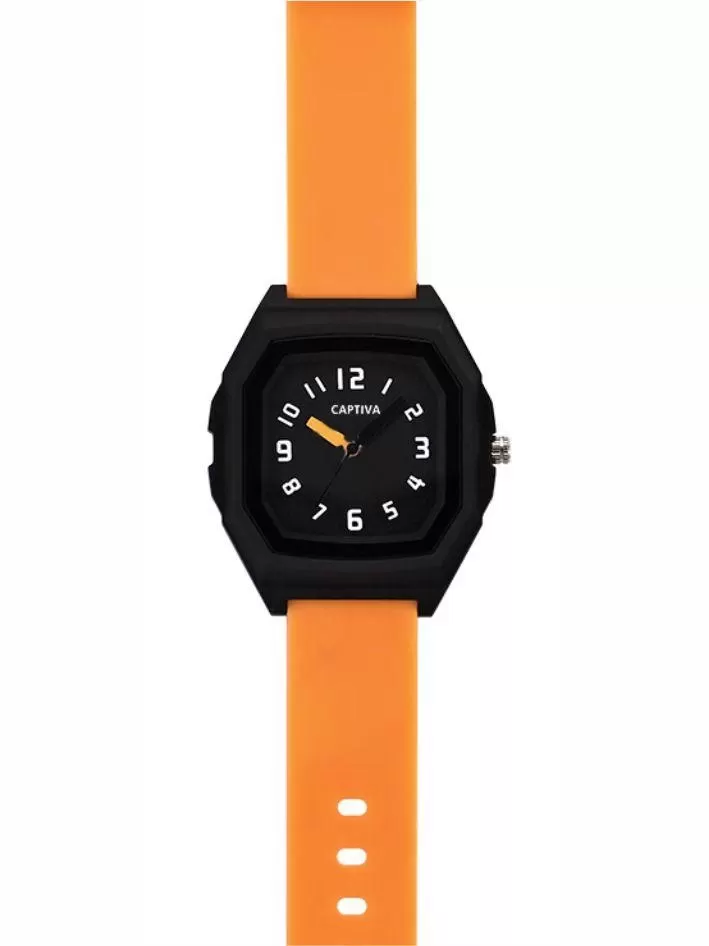 Captiva 30 mt Suya Dayanıklı Analog Silikon Kordonlu Çoçuk Kol Saati CP.YN.25.31