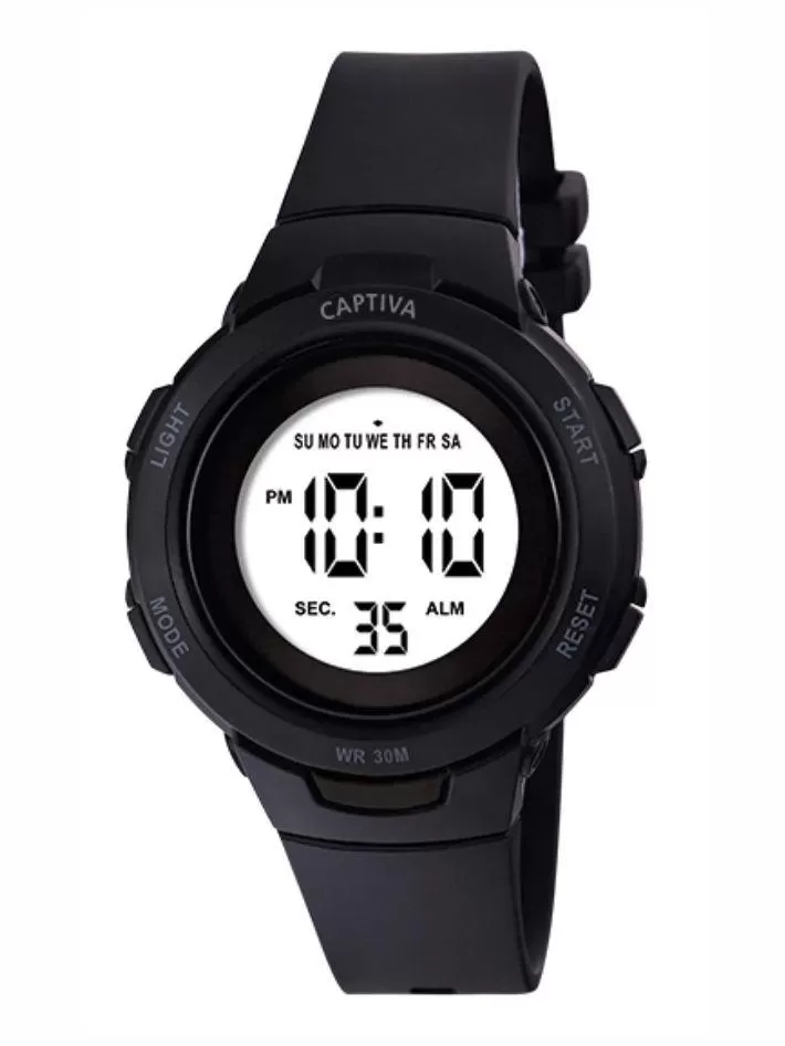 Captiva Digital 3 Atm Suya Dayanıklı Işık+Alarm+Kronometre+Takvimli Çoçuk Kol Saati CP.YN.25.01