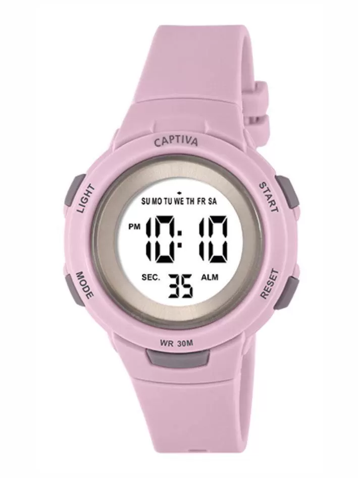 Captiva Digital 3 Atm Suya Dayanıklı Işık+Alarm+Kronometre+Takvimli Çoçuk Kol Saati CP.YN.25.02