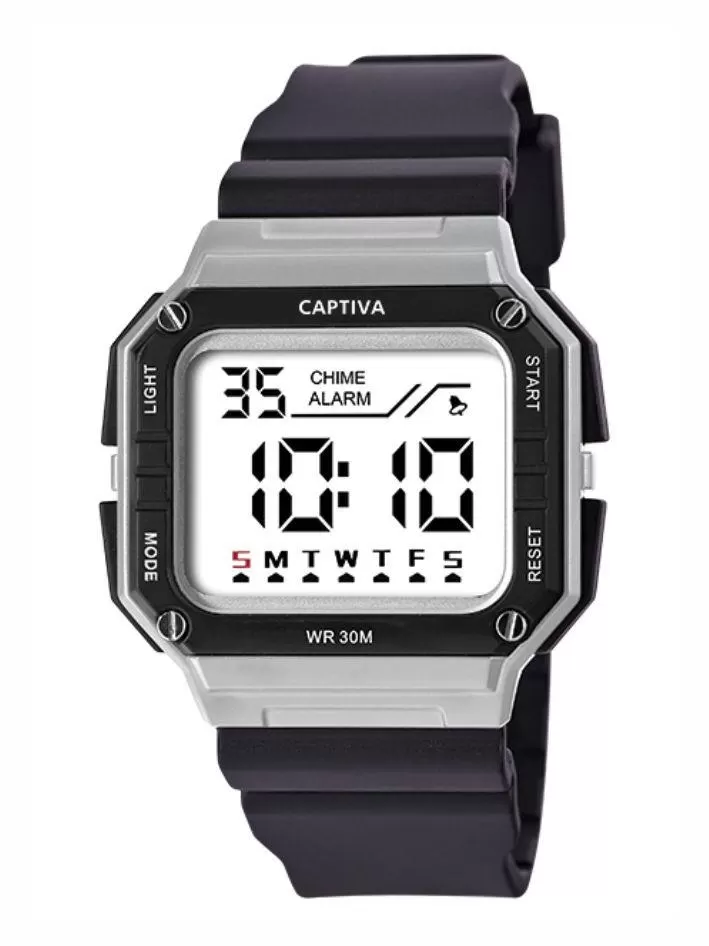 Captiva Digital 3 Atm Suya Dayanıklı Işık+Alarm+Kronometre+Takvimli Çoçuk Kol Saati CP.YN.25.06