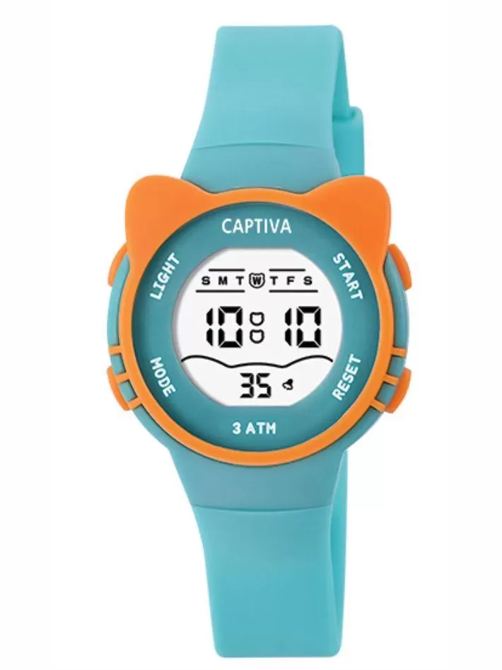 Captiva Digital 3 Atm Suya Dayanıklı Işık+Alarm+Kronometre+Takvimli Çoçuk Kol Saati CP.YN.25.12