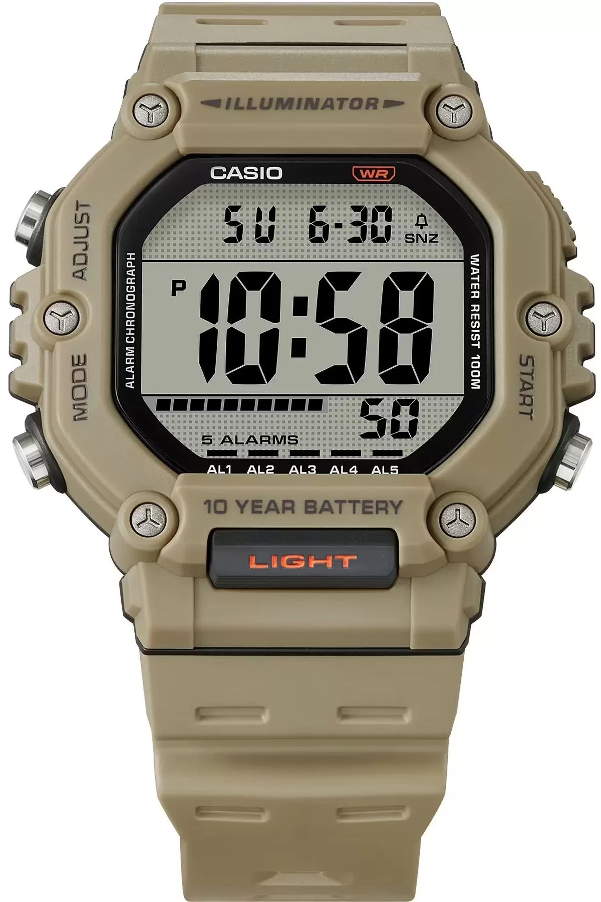 Casio Ae-1600h-5avdf Dijital Kol Saati