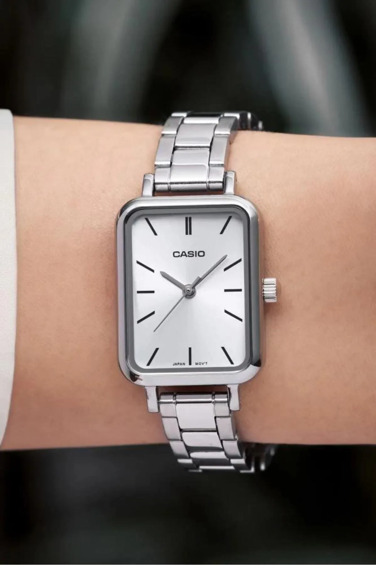 Casio LTP-V009D-7EUDF Dikdörtgen Kadın Kol Saati