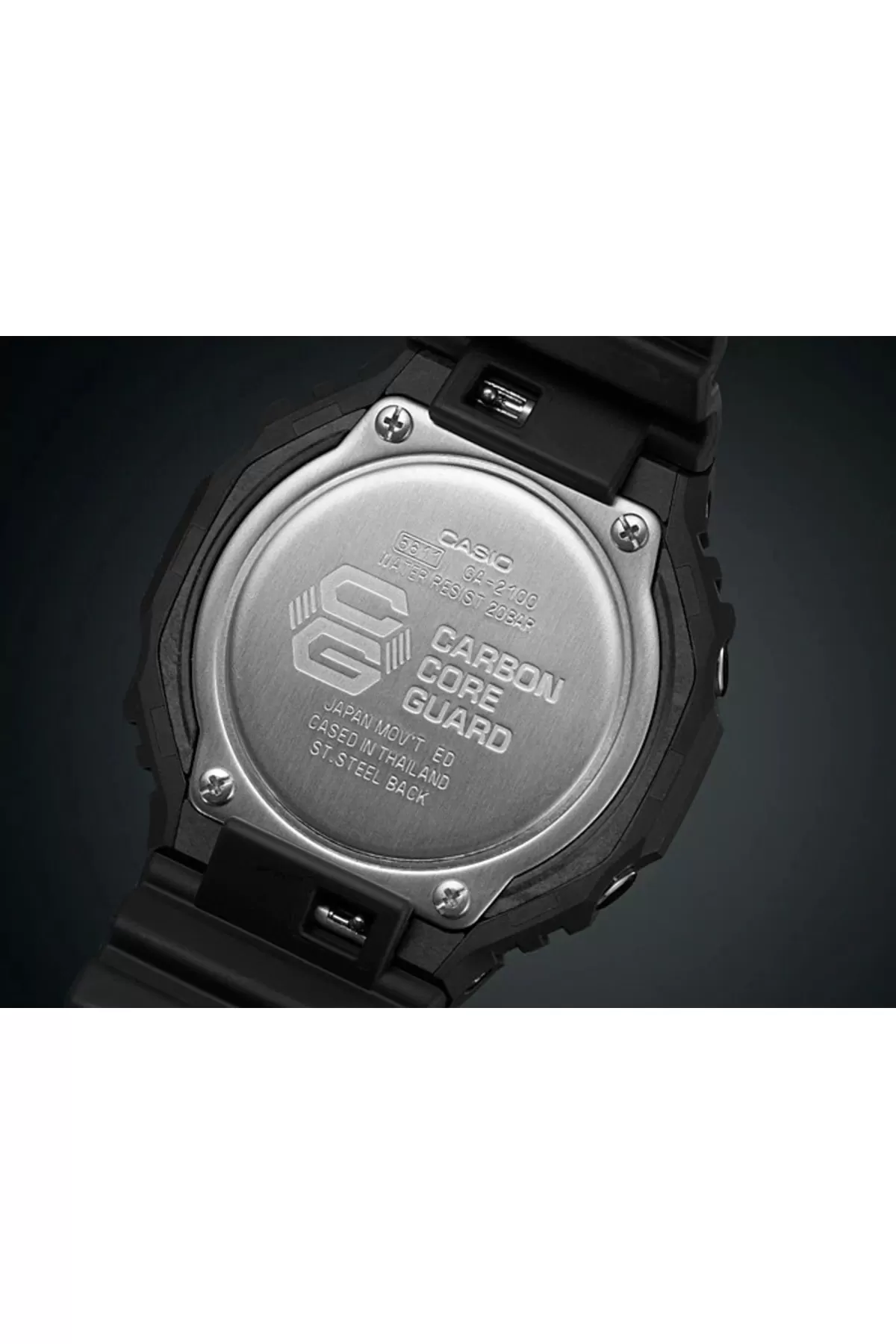 Casio Unisex G-Shock Kol Saati GA-2100-1ADR