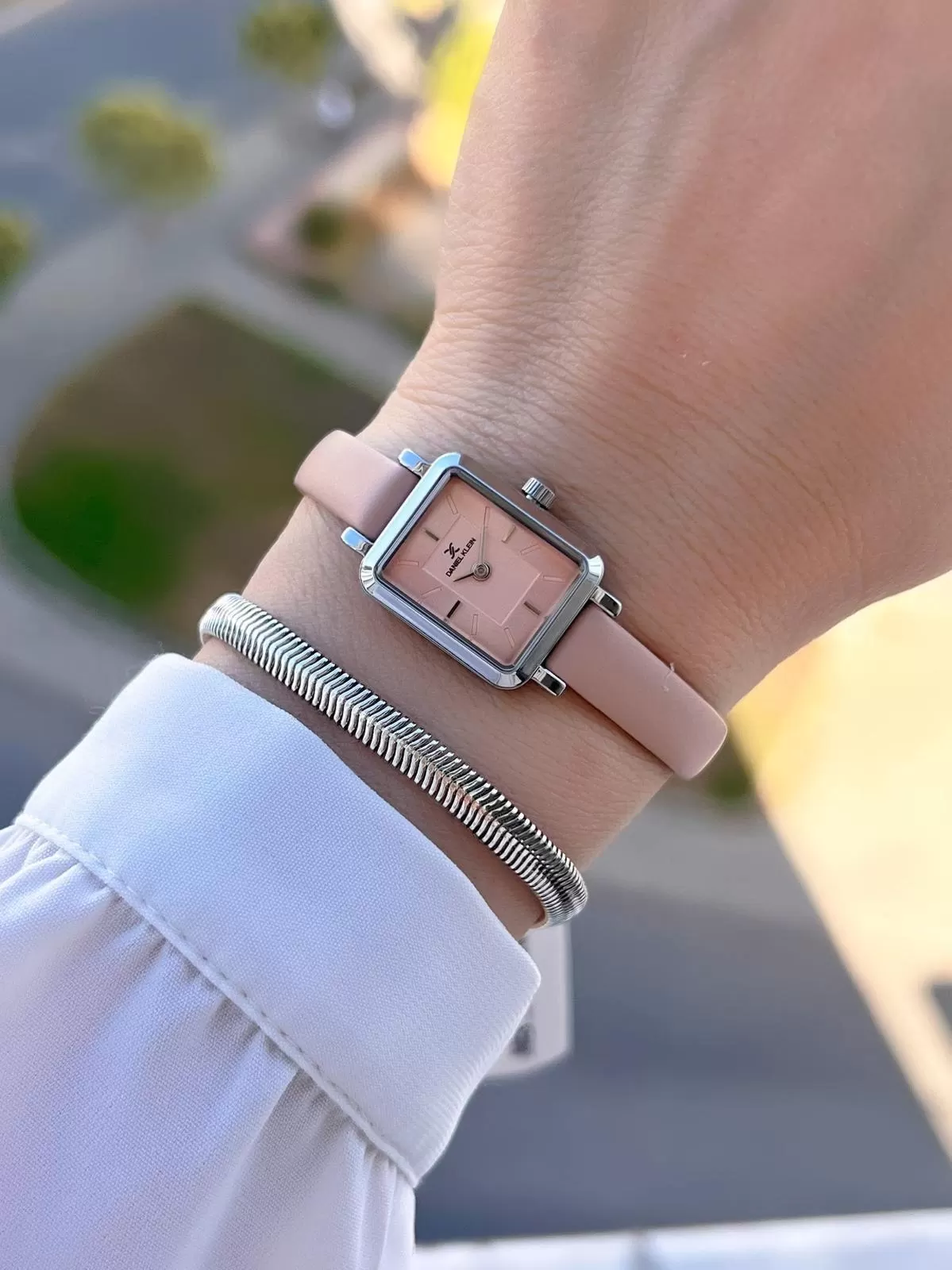Daniel Klein 18 mm Mini Kasa Retro Vintage Deri Kordon 2 Yıl Garantili Kadın Kol Saati 10862.1
