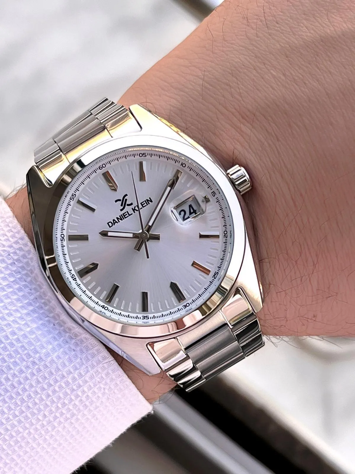 Daniel Klein İtalyan Tasarım Bileklik Hediyeli 2 Yıl Garantili 3 Atm Erkek Kol Saati ES.14137-1