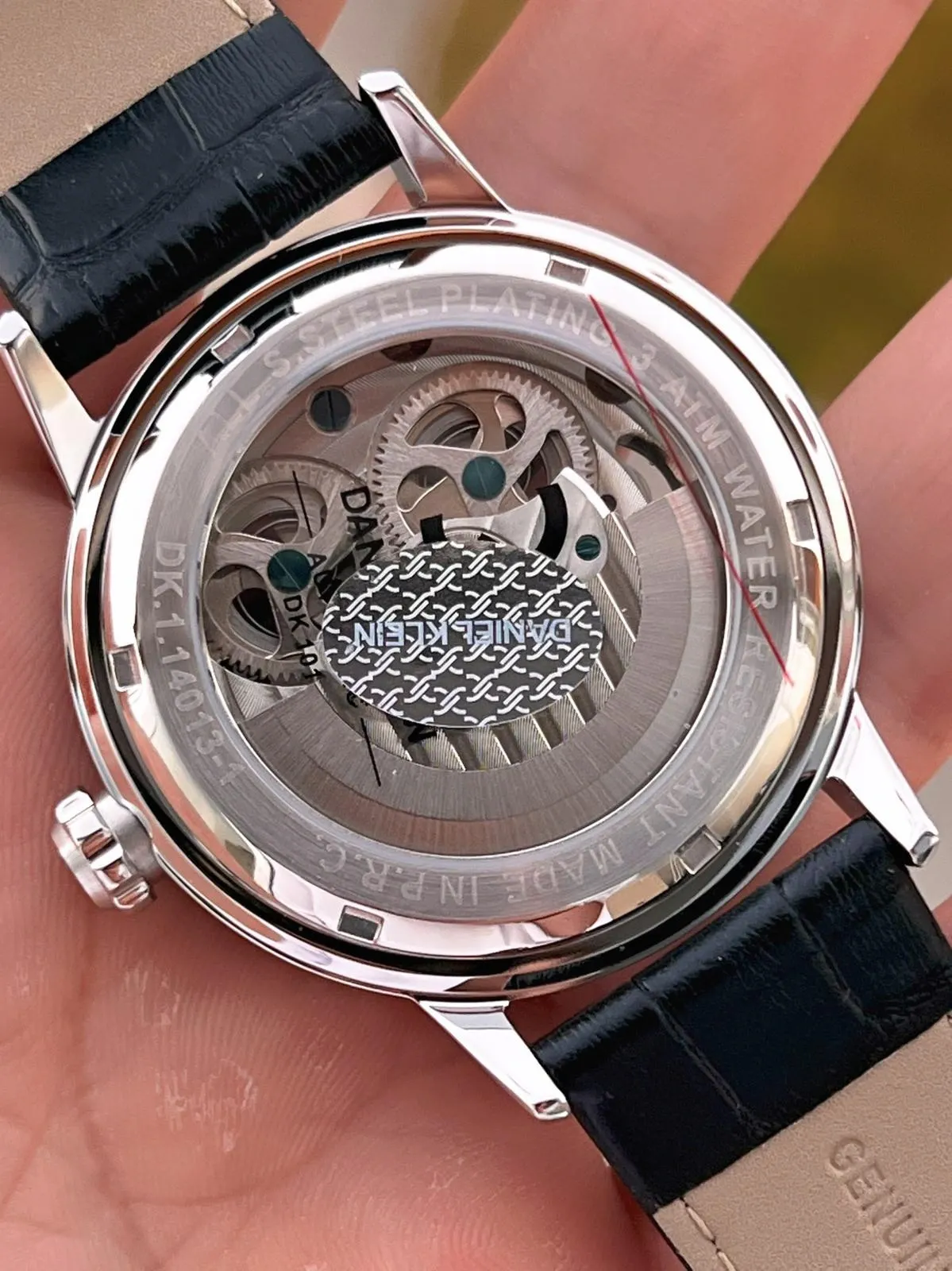 Daniel Klein Otomatik Erkek Kol Saati 30 Metre Suya Dayanıklı Deri Kordon + Bileklik Hediyeli VS.BLKT.0712