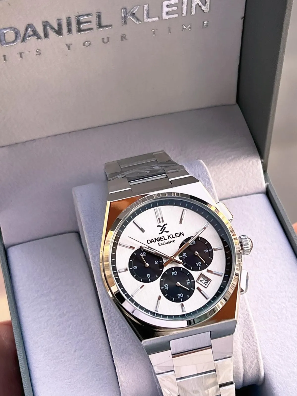 Daniel Klein Prx Kasa Kronometreli İtalyan Tasarım Bileklik Hediyeli Garantili Erkek Kol Saati PRx.4