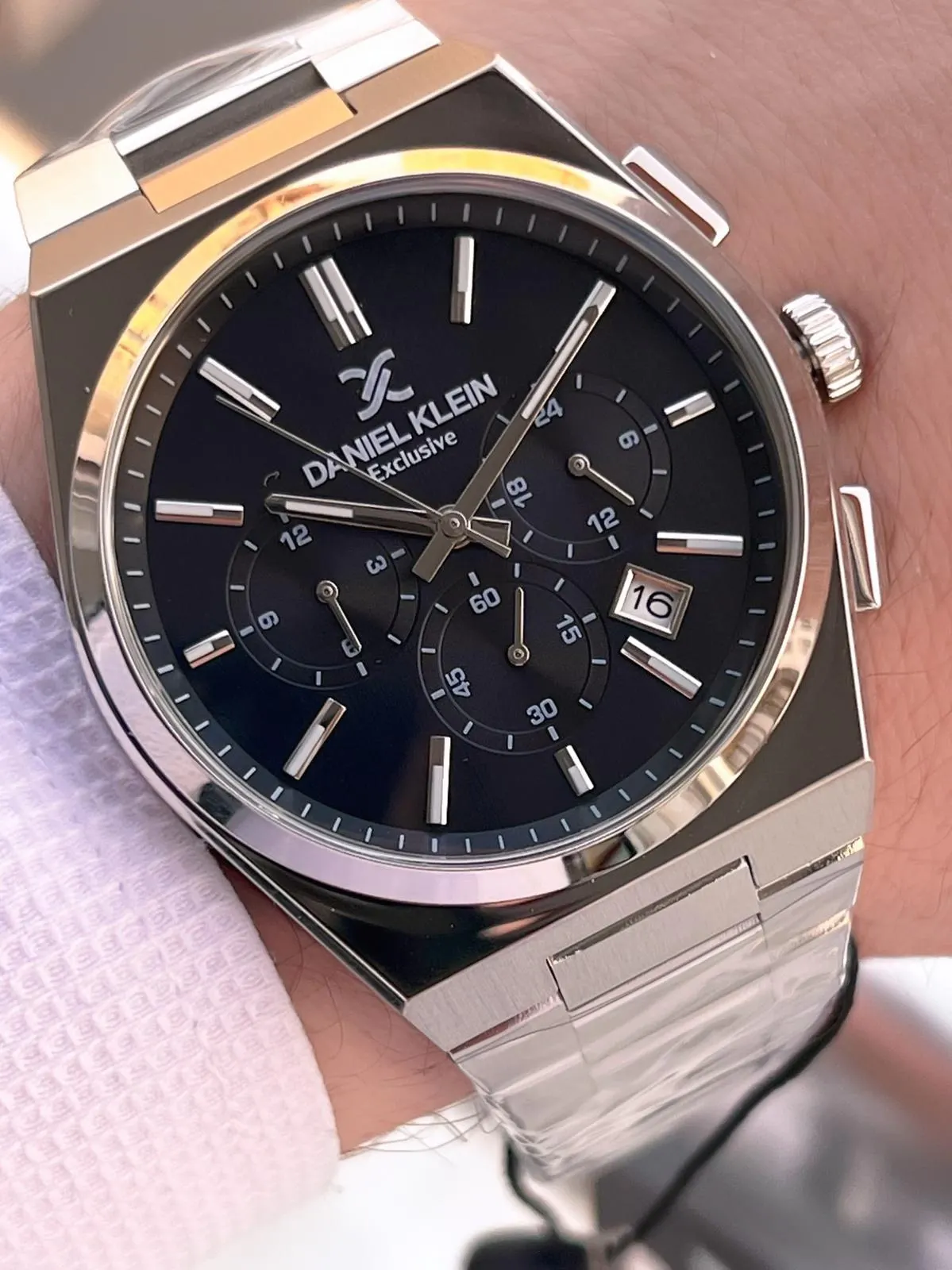 Daniel Klein Prx Kasa Kronometreli İtalyan Tasarım Bileklik Hediyeli Garantili Erkek Kol Saati PRx.2