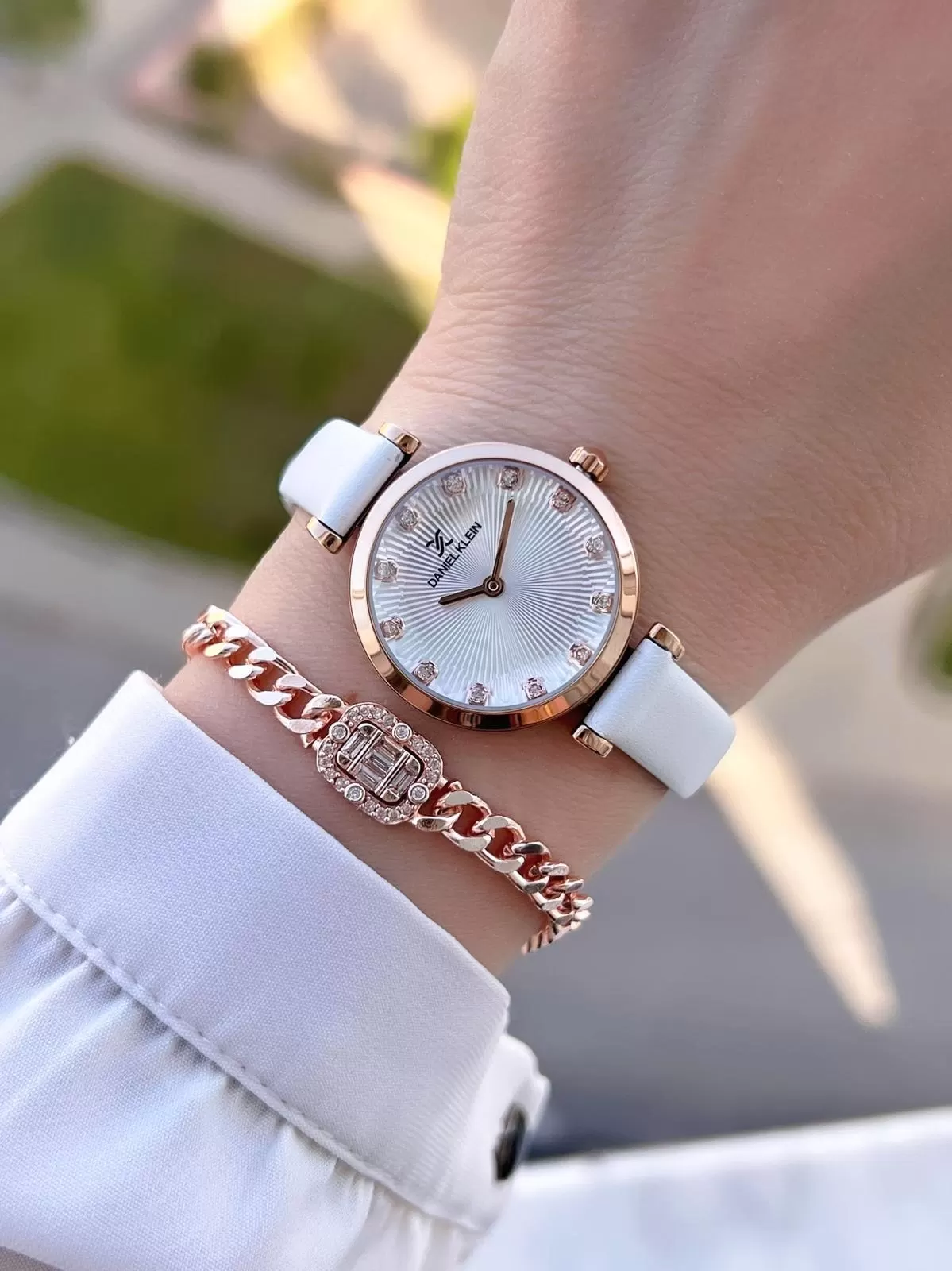 Daniel Klein Retro Vintage Seri Deri Kordon Suya Dayanıklı Kadın Kol Saati+Bileklik BDK.13919.6
