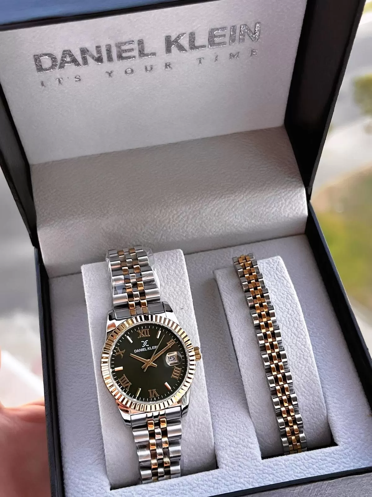 Daniel Klein Vip Seri Çelik Kordon Ve Çelik Bileklik Hediyeli 2 Yıl Garantili Cift Saati CF.10887C3