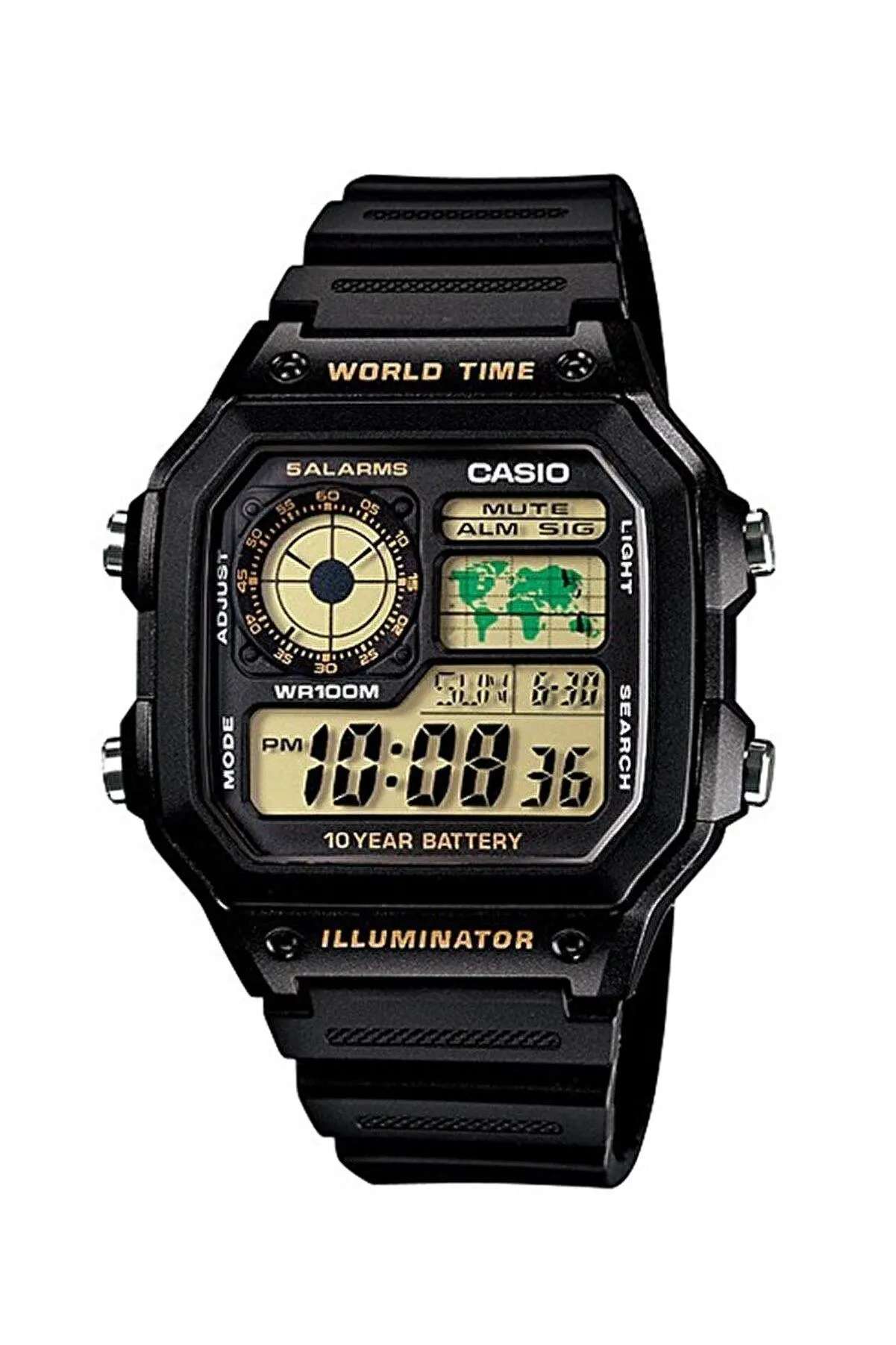 Digital Erkek Kol Saati AE-1200WH-1BVDF