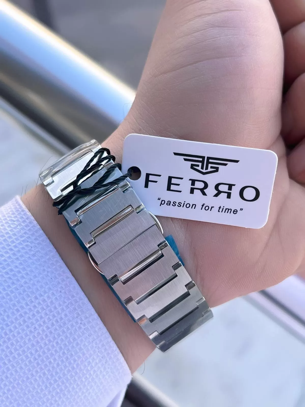 Ferro Çelik Kordon Nişan Ve Damat Saati Olarak ITALIAN DESIGN 3 Atm Erkek Kol Saati EFM40136-A3