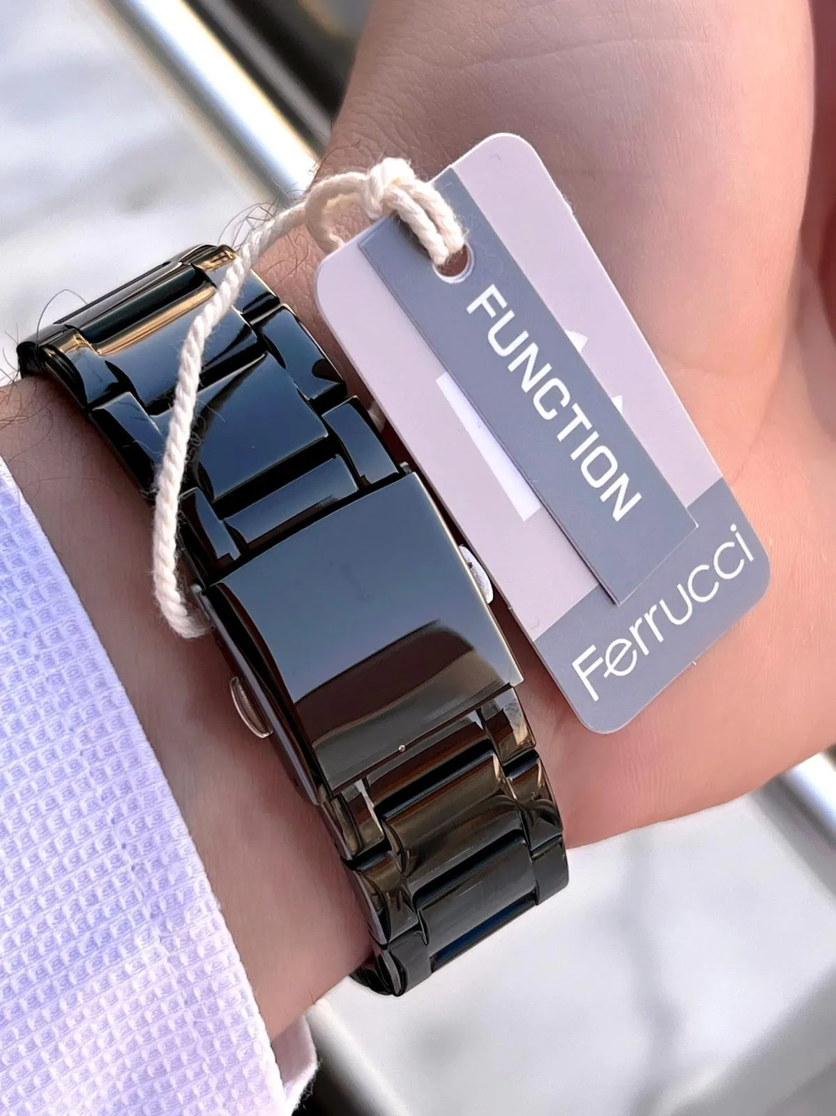 Ferrucci 2 Yıl Garantili Çelik Kordon İç Kadran Özellikleri Aktif 3 Atm Erkek Kol Saati EF.14079.SR