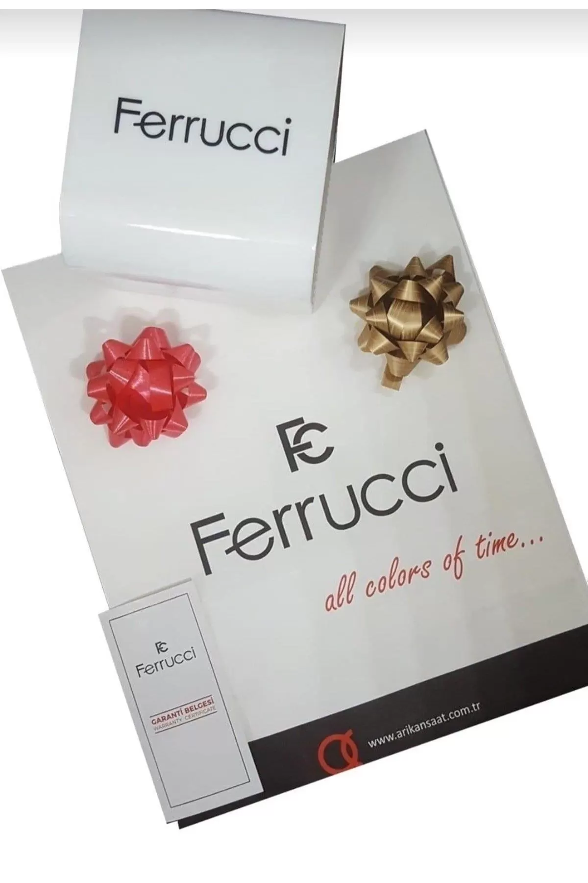 Ferrucci Kadın Kol Saat Çelik Kordon Kararma Renk Atma Yapmaz 3 Atm Suya Dayanıklı FRC.2.800